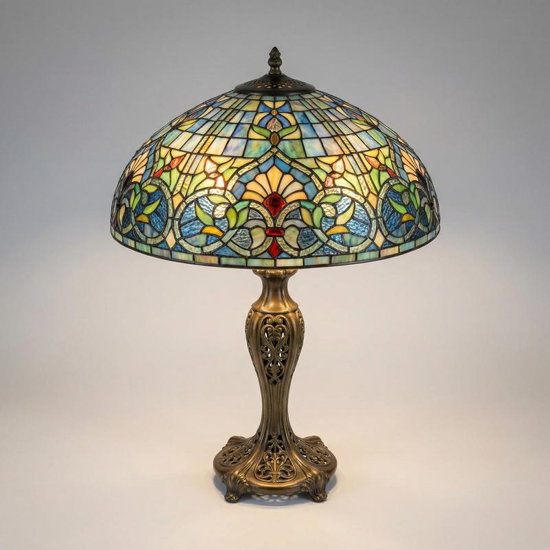 Tiffany Art Glass Lamp