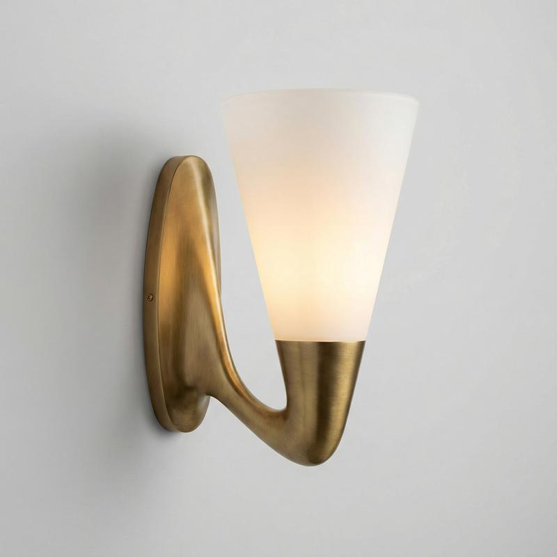 Parete Brass Wall Sconce