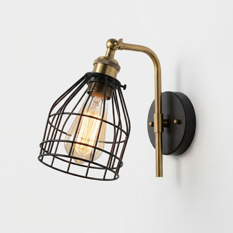 Industriale Cage Wall Light