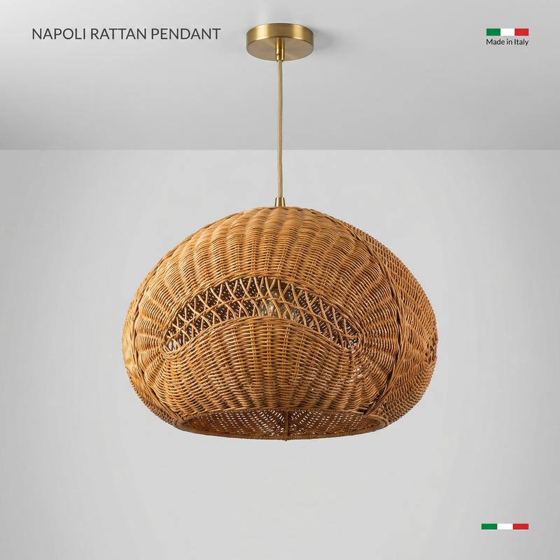 Napoli Rattan Pendant