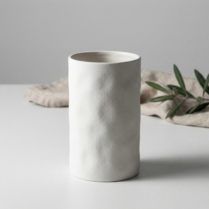 Cilindro Ceramic Cylinder Vase