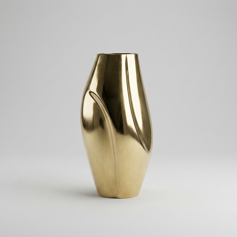 Metallo Brass Vase