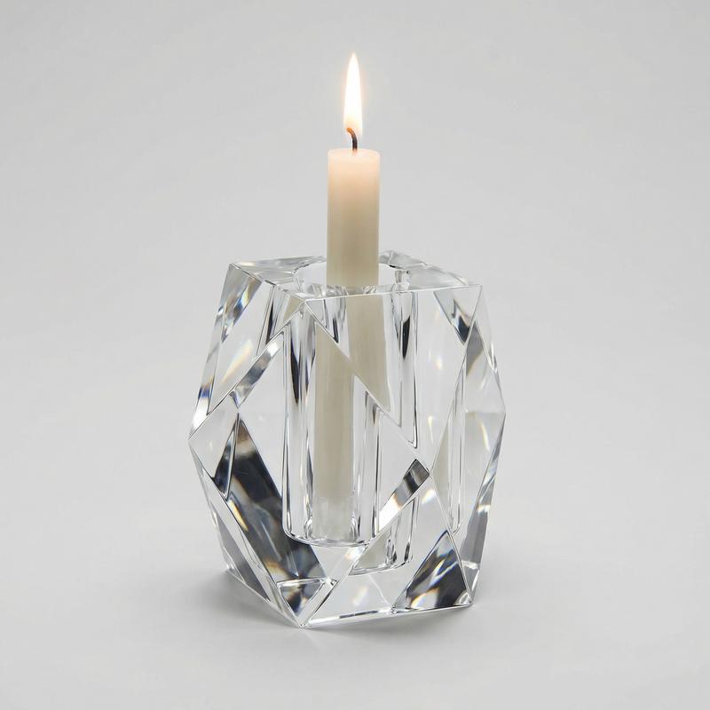 Portacandela Crystal Holder